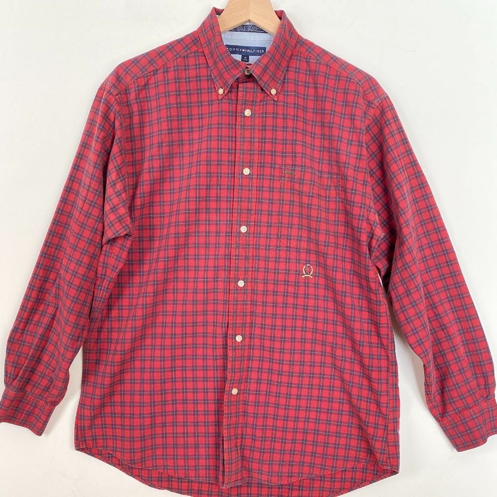 Tommy Hilfiger Men's Long-sleeved‎ Shirt, Size M